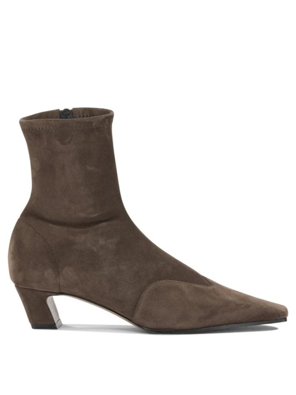Khaite Nevada Stretch 40Mm Ankle Boots With Zipper IT 37 Women